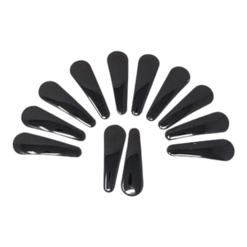 Kàllos Different style plastic coated hair snap clips for girls