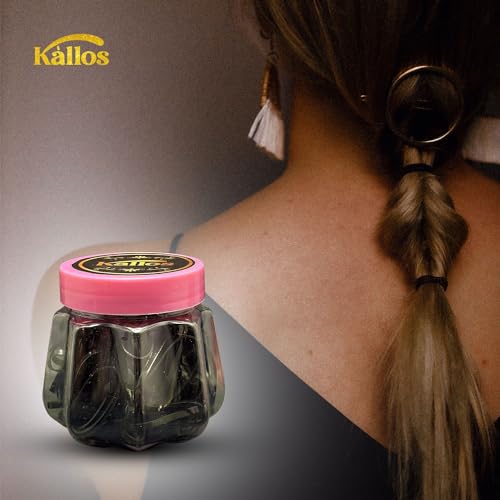 Kàllos 100 Pcs Elastic Hair Ties soft rubber bands for kids, For making Hair Braids.(1 inch)