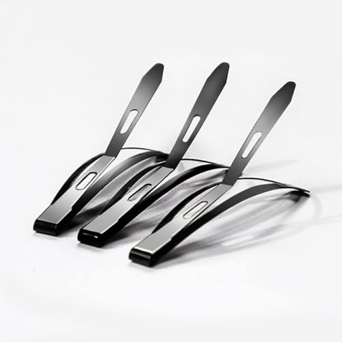 Kàllos Flower pattern Oval hair Snap clips