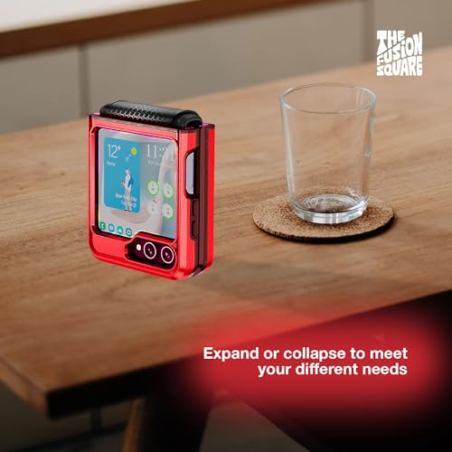 The Fusion Square Shockproof Anti Fall Mobile Phone Case for Samsung Z Flip5