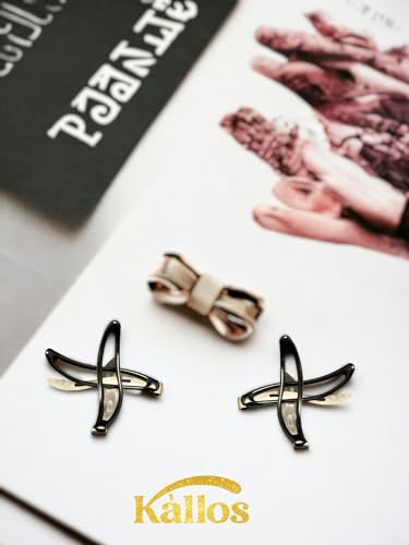 Kàllos Wavy hair snap clips for women