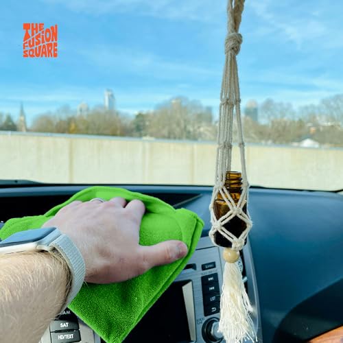 The Fusion Square Microfiber Cleaning Cloth All-Purpose Washable Reusable MicrofiberTowels for Kitchen, Car, House, Office