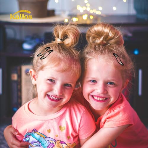 Kàllos Wavy hair snap clips for women