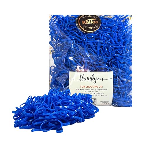 500 Pack Rubber Bands for Hair – Durable, Non-Slip Elastic Hair Ties for All Ages, Perfect for Braids, Ponytails, and DIY Styling | No-Damage, Multi-Use Hair Accessories by Kàllos
