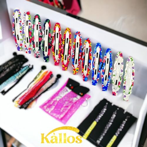 Kàllos Curly Snap hair clips for women