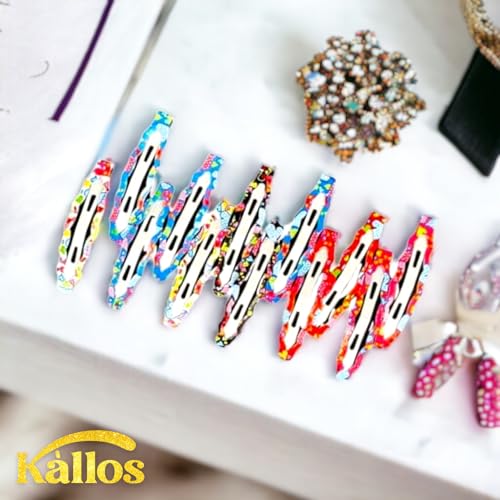 Kàllos Curly Snap hair clips for women