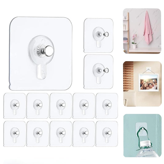 Kàllos Adhesive Wall Hooks (12-Pack) – photo 1