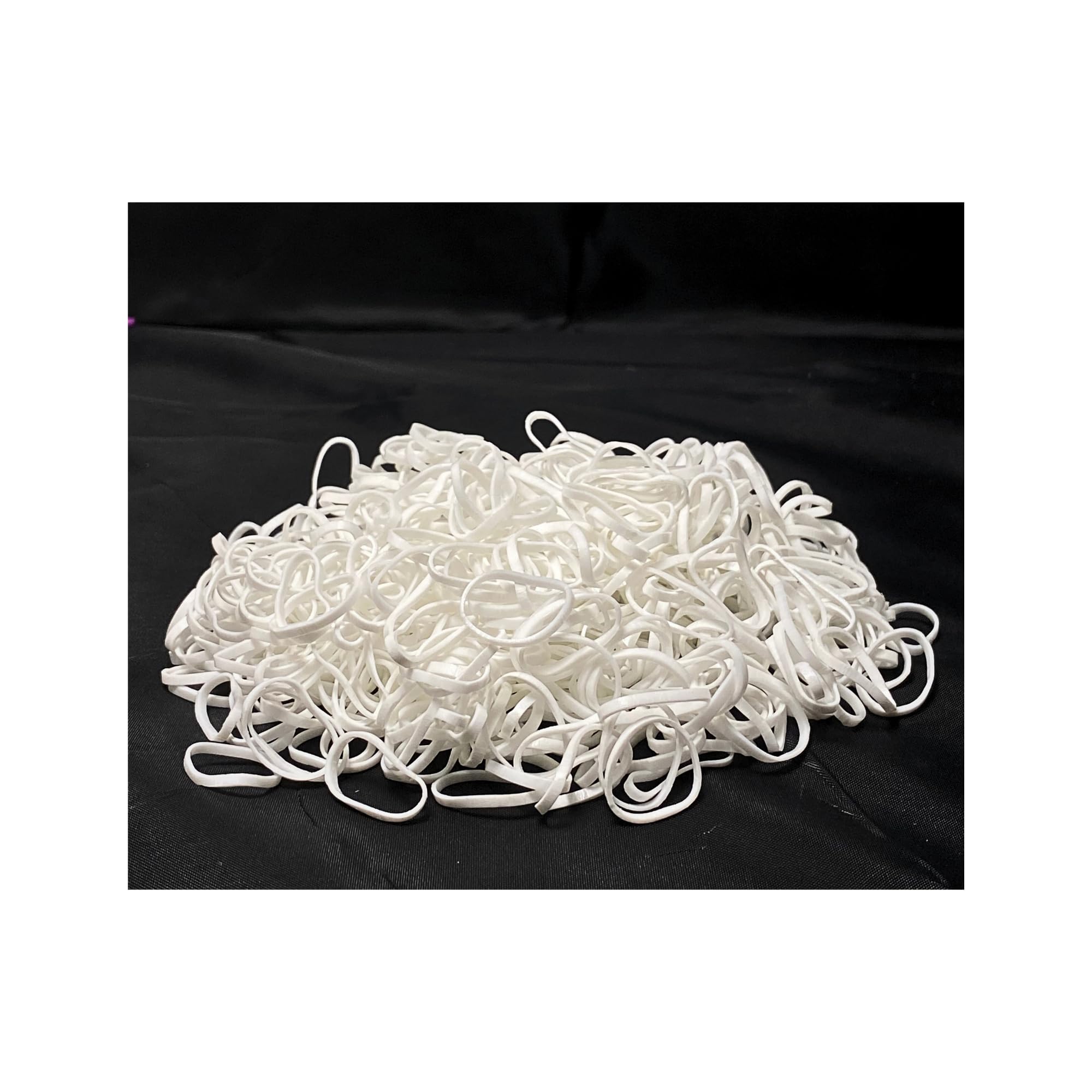 500 Pack Rubber Bands for Hair – Durable, Non-Slip Elastic Hair Ties for All Ages, Perfect for Braids, Ponytails, and DIY Styling | No-Damage, Multi-Use Hair Accessories by Kàllos