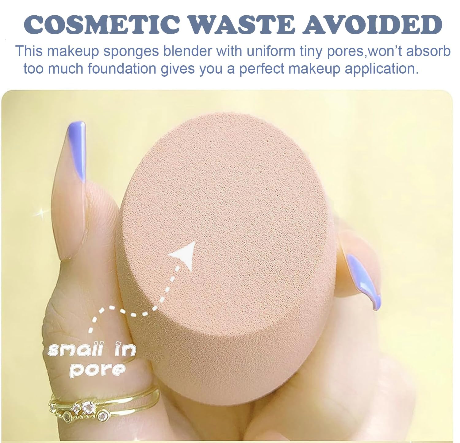 9-Piece Makeup Sponge & Powder Puff Set – Beauty Blender Kit with Brush for Flawless Blending, Contouring & Setting – Soft, Non-Latex Tools for Daily & Professional Makeup by Kàllos