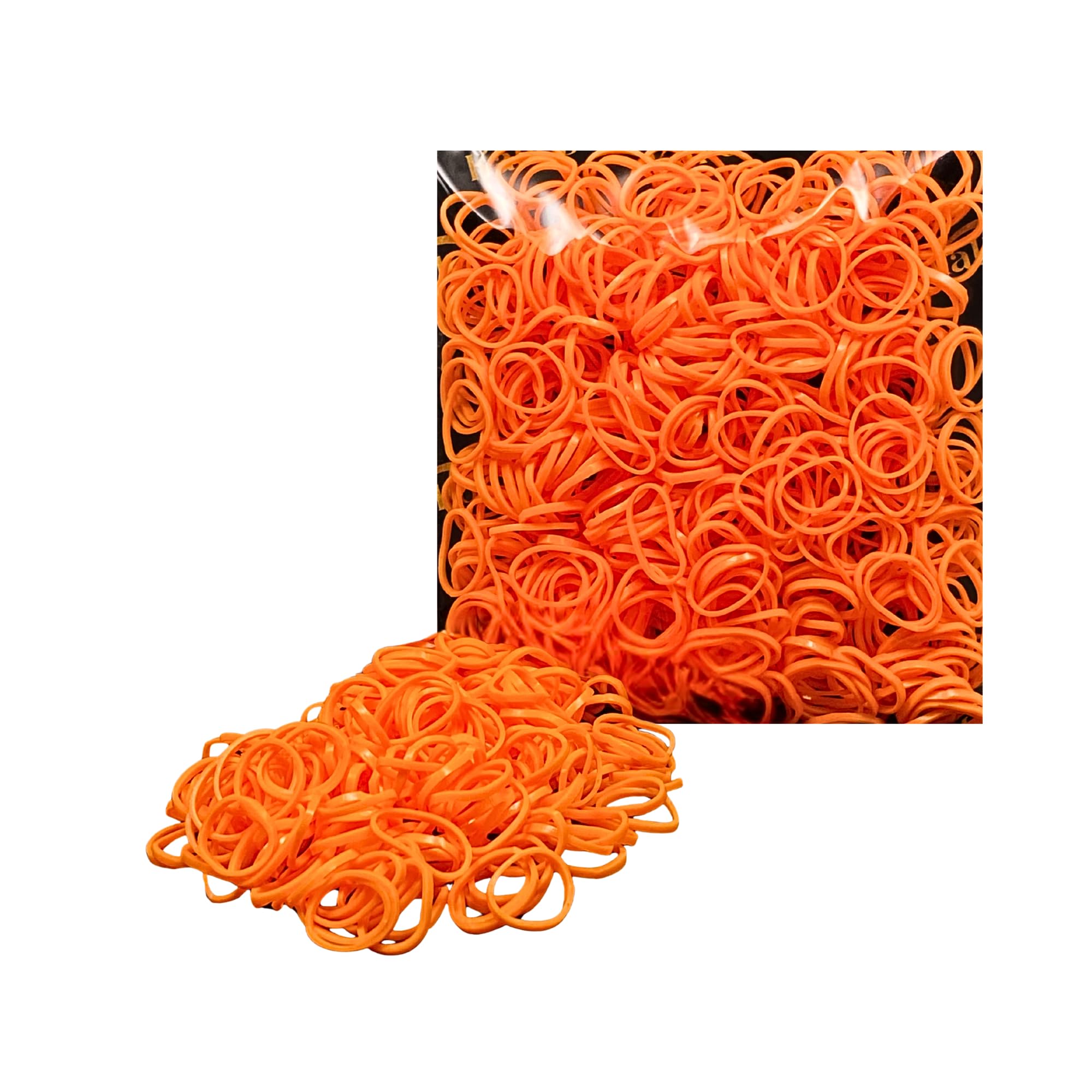 orange-rubber-500 Pcs