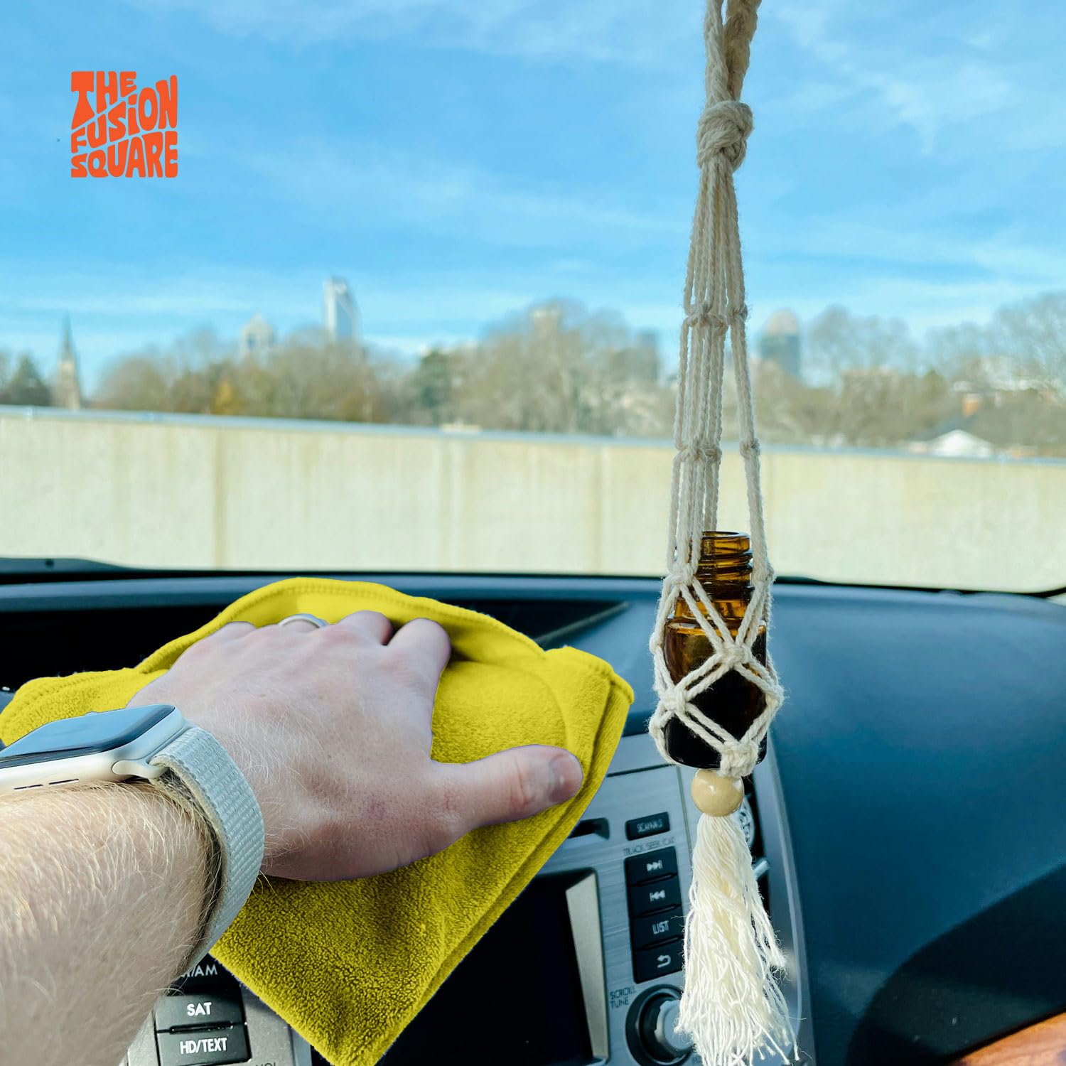 The Fusion Square Microfiber Cleaning Cloth All-Purpose Washable Reusable MicrofiberTowels for Kitchen, Car, House, Office