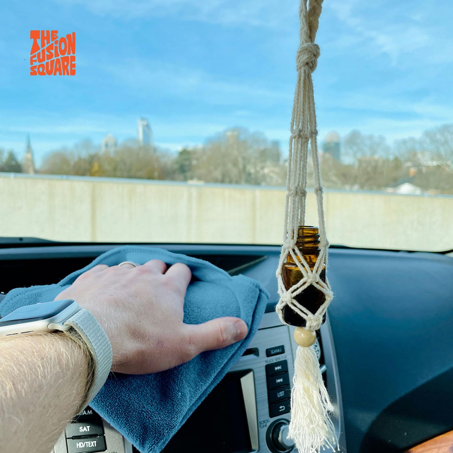 The Fusion Square Microfiber Cleaning Cloth All-Purpose Washable Reusable MicrofiberTowels for Kitchen, Car, House, Office