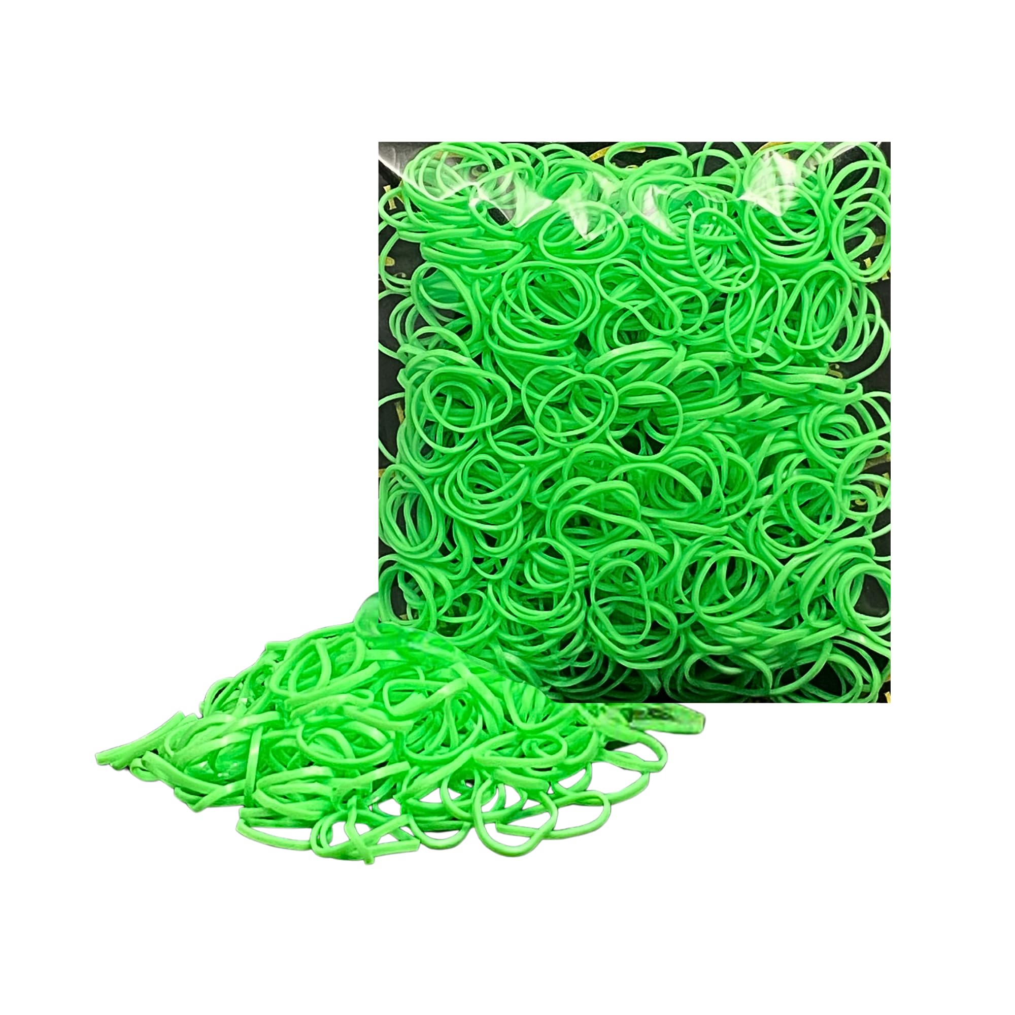 500 Pack Rubber Bands for Hair – Durable, Non-Slip Elastic Hair Ties for All Ages, Perfect for Braids, Ponytails, and DIY Styling | No-Damage, Multi-Use Hair Accessories by Kàllos
