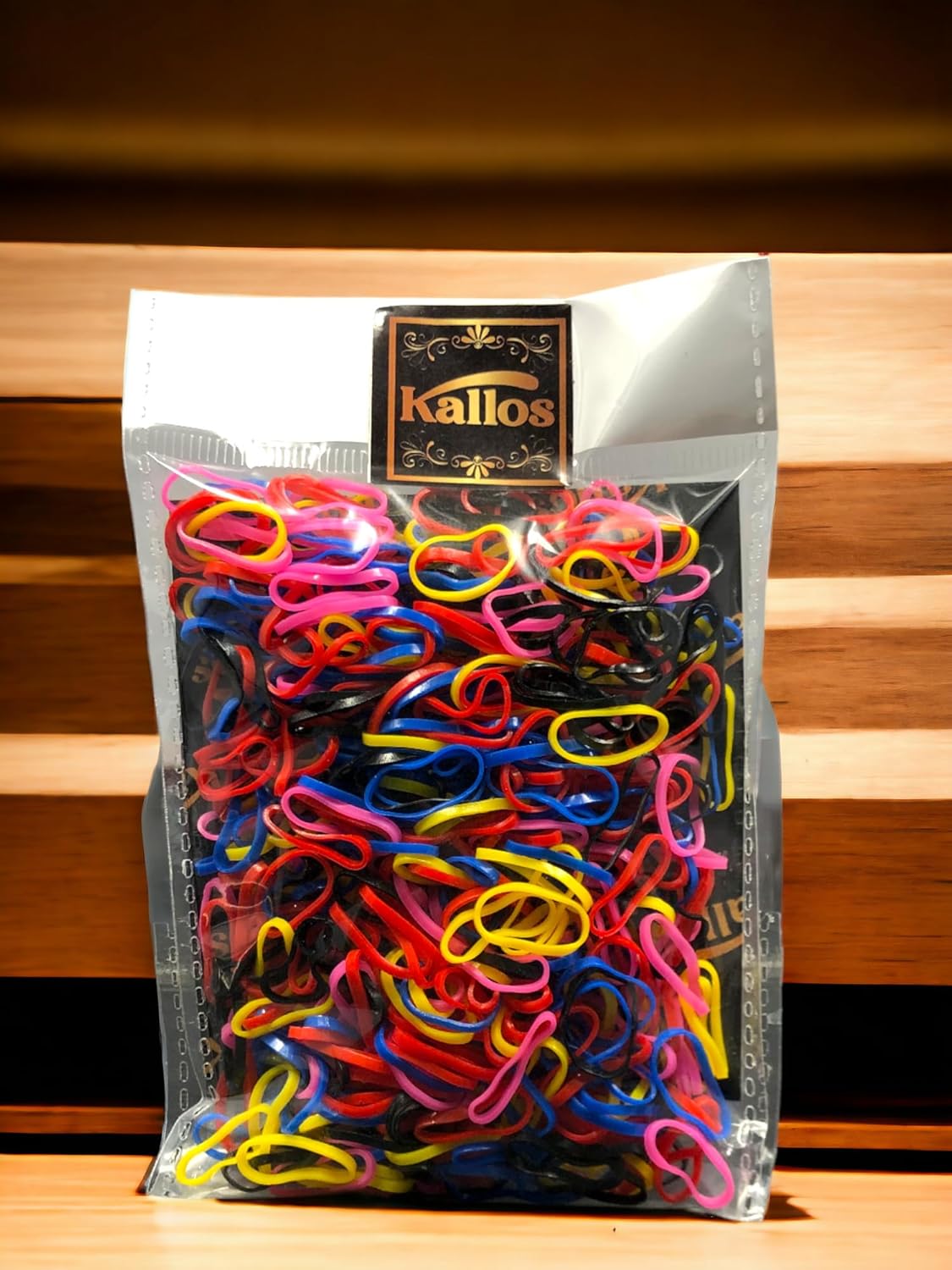 Kàllos Elastic Hair Rubber Bands (500 Pack)