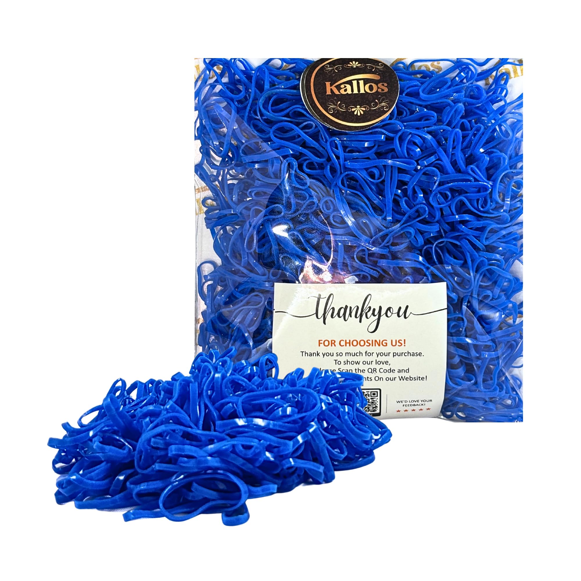 Blue-rubber-500 Pcs