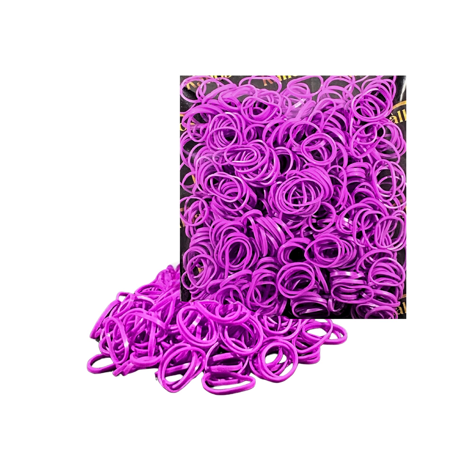 500 Pack Rubber Bands for Hair – Durable, Non-Slip Elastic Hair Ties for All Ages, Perfect for Braids, Ponytails, and DIY Styling | No-Damage, Multi-Use Hair Accessories by Kàllos